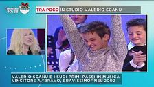 Valerio Scanu e i primi passi