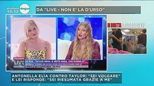 GFVIP: Antonella Elia contro Taylor Mega