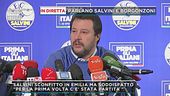 Conferenza stampa di Salvini