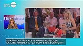 L'epica lite tra Alessandra Mussolini e Vittorio Sgarbi