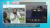 In diretta Civitavecchia, lo sbarco dei passeggeri