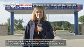 Ultim'ora: lo sbarco degli italiani da Wuhan