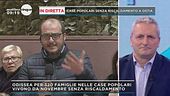 Ostia, famiglie delle case popolari al gelo