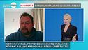 In diretta parla un italiano in quarantena
