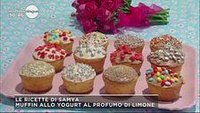 Muffin allo yogurt al profumo di limone