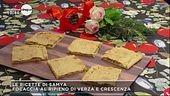 Focaccia al ripieno di verza e crescenza