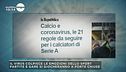 Il virus colpisce anche lo sport