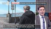 Coronavirus, strade vuote nel centro di Napoli