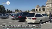 Coronavirus: l'esercito sposta 65 bare da Bergamo