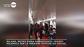 Coronavirus: Milano, metro piena nonostante i divieti