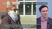 Coronavirus: code fuori ai supermercati a Roma