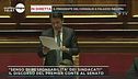 Il discorso del premier Conte al  Senato sull'emergenza Coronavirus