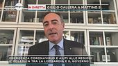 In diretta Giulio Gallera