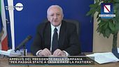 Coronavirus: l'appello del presidente della regione Campania Vincenzo De Luca