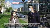 Da un posto di blocco a Milano