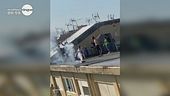 La grigliata proibita sui tetti di Palermo