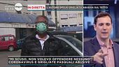 In diretta l'autore della grigliata abusiva sul tetto