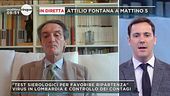 Coronavirus: Attilio Fontana a Mattino 5
