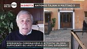 Coronavirus: Antonio Tajani a Mattino 5