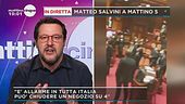 Matteo Salvini a Mattino 5