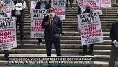 Emergenza virus, proteste dei commercianti