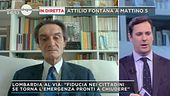 Attilio Fontana a Mattino 5