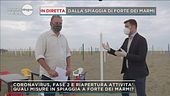 In diretta dalla spiaggia di Forte dei Marmi