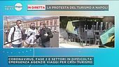 La protesta del turismo a Napoli