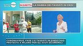 In diretta la rabbia dei tassisti in crisi