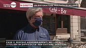 In diretta un ristoratore multato di Milano