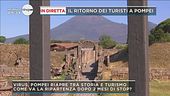 Il ritorno dei turisti a Pompei