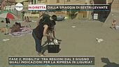 In diretta dalla spiaggia di Sestri Levante