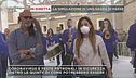 La simulazione di una sagra di paese