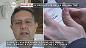 In diretta il presidente della Liguria Giovanni Toti