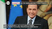 Silvio Berlusconi a Mattino 5