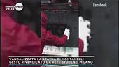 Vandalizzata la statua di Montanelli