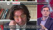 In diretta il caso della statua di Montanelli vandalizzata