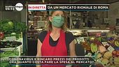 Roma: in diretta da un mercato rionale