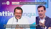 Salvini mangia le ciliegie, scoppia la polemica