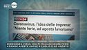 Coronavirus: caos ferie estive