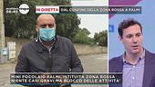In diretta dal confine della zona rossa a Palmi