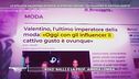 Valentino contro gli influencer
