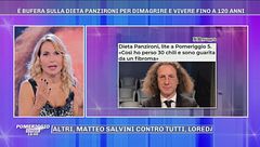 Bufera sulla dieta Panzironi - Esclusiva Live