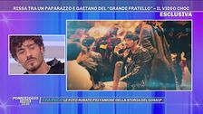 Rissa tra un paparazzo e Gaetano Arena