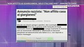 "Non affitto ai giargianesi, solo italiani doc"