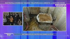Due fratelli vivono in "Tugurio" tra sporcizia e umidità