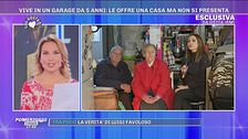 89enne vive in un box con il figlio: le offerte d'aiuto a Pomeriggio 5