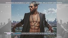 Domenica in studio a "Live": Can Yaman