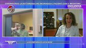 Coronavirus: la dottoressa che incoraggia i pazienti con il megafono