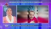 I messaggi dei piccoli spettatori di Pomeriggio 5